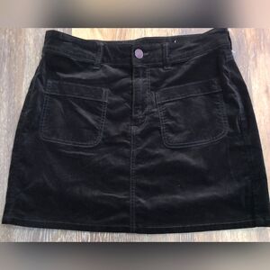 American Eagle Soft Velvet Mini Skirt Womens Size 10 NEW